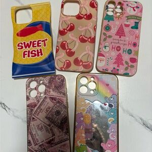 Vibrant Multicolor Phone Case Set